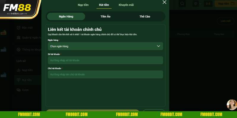 Một số lưu ý khi không rút được tiền tại Fm88
