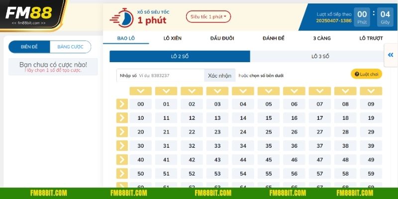 Khám phá thông tin về sảnh lô đề FM88 có đông đảo hội viên tham gia